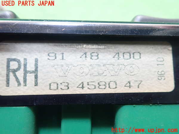 1UPJ-9234816240]ボルボ・940(9B230)右前パワーウィンドウスイッチ 中古_4