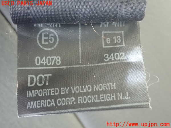 1UPJ-9234817185]ボルボ・940(9B230)左2列目シートベルト 中古_2
