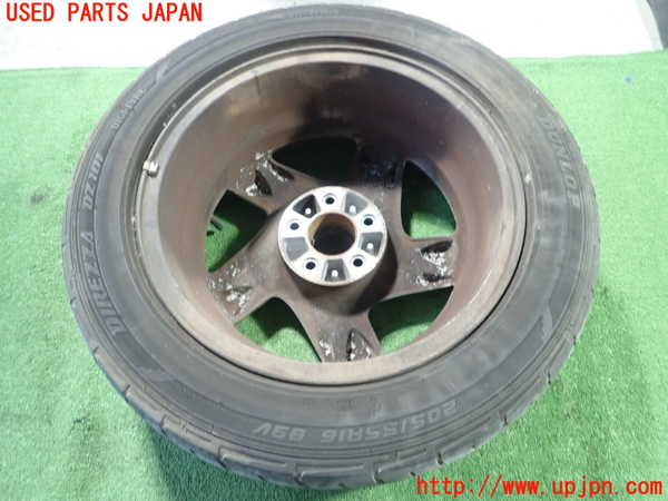 1UPJ-9234819031]ボルボ・940(9B230)タイヤ　ホイール　1本① 205/55R16 中古_2