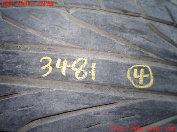 1UPJ-9234819034]ボルボ・940(9B230)タイヤ　ホイール　1本④ 205/55R16 中古_4