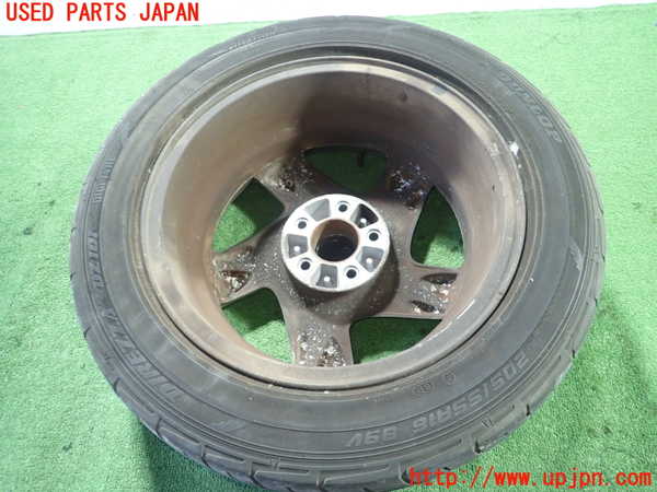1UPJ-9234819032]ボルボ・940(9B230)タイヤ　ホイール　1本② 205/55R16 中古_2
