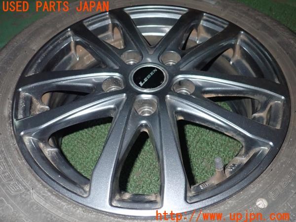 3UPJ=9234820961]フリード(FREED)ハイブリッド(GB7)後期 オートバックス LEBEN レーベン ホイール① 15×6J +53 PCD114.3 5穴 1本 中古_3