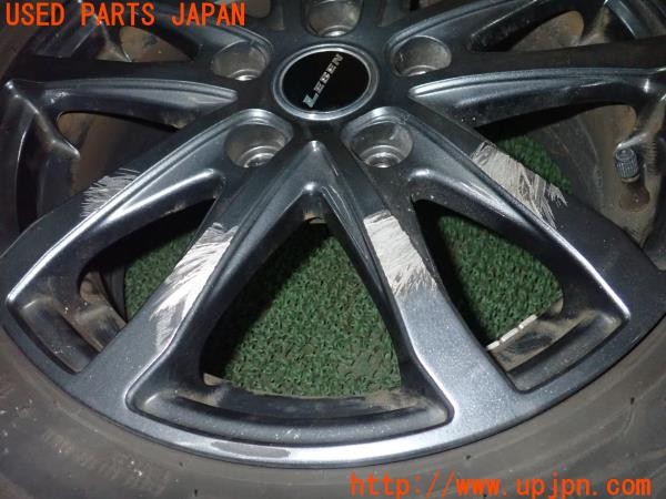 3UPJ=9234820962]フリード(FREED)ハイブリッド(GB7)後期 オートバックス LEBEN レーベン ホイール② 15×6J +53 PCD114.3 5穴 2本 中古_2