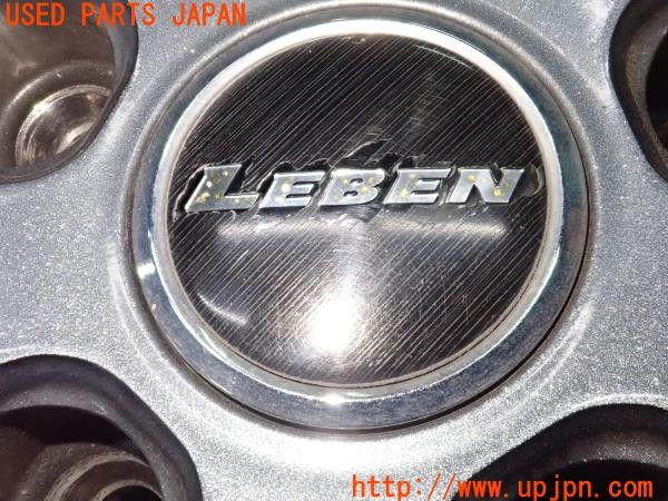 3UPJ=9234820962]フリード(FREED)ハイブリッド(GB7)後期 オートバックス LEBEN レーベン ホイール② 15×6J +53 PCD114.3 5穴 2本 中古_4