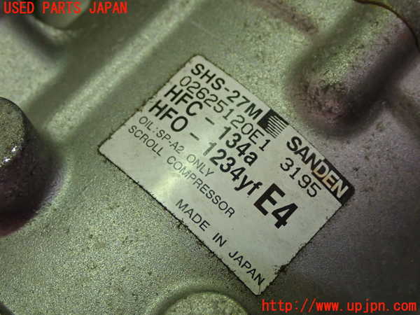 1UPJ-9234826025]フリード(FREED) ハイブリッド(GB7)エアコンコンプレッサー 中古_2