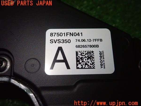 3UPJ=9234830560]インプレッサ ST(GU7 A型)純正 87501FN041 フロントカメラ① アイサイト 中古_5