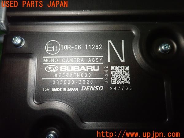 3UPJ=9234830581]インプレッサ ST(GU7 A型)純正 87542FN000 モノカメラ 中古_5