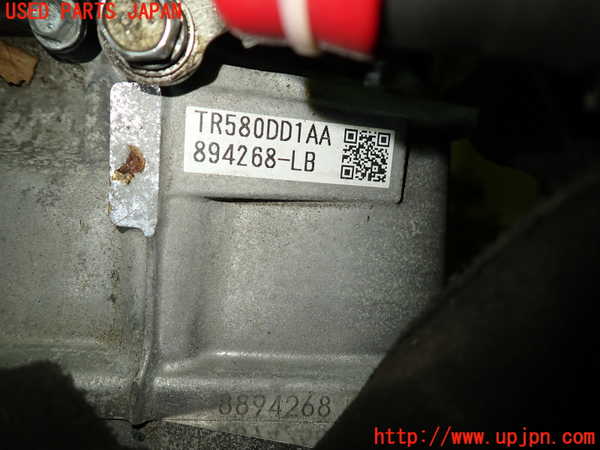 1UPJ-9234833010]インプレッサ(GU7)ミッション AT FB20CYZH1A 4WD 中古_4