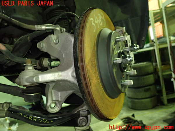 1UPJ-9234834305]インプレッサ(GU7)左リアナックルハブ 中古_2