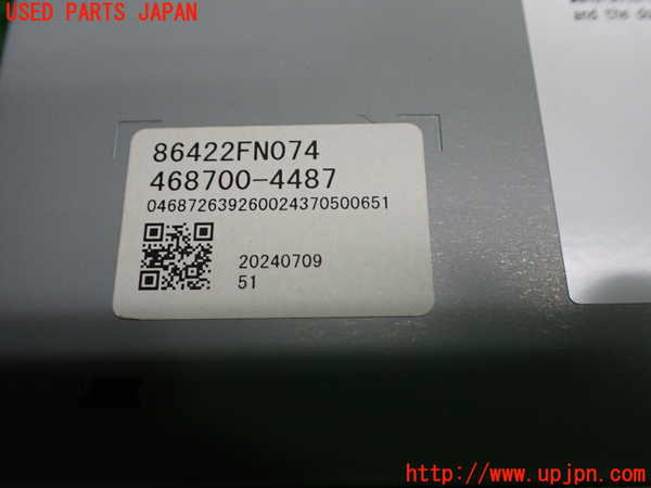1UPJ-9234836589]インプレッサ(GU7)カーナビゲーション 中古_2