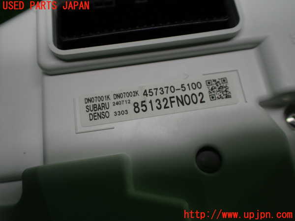 1UPJ-9234836170]インプレッサ(GU7)スピードメーター 中古_4
