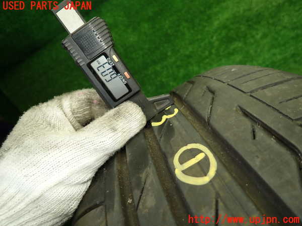 1UPJ-9234839036]インプレッサ(GU7)タイヤ　ホイール　1本① 205/50R17 中古_3