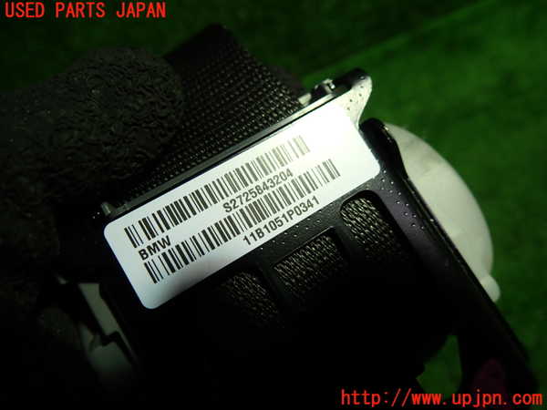 1UPJ-9234847045]BMW X3 F25(WX35)運転席シートベルト 中古_2