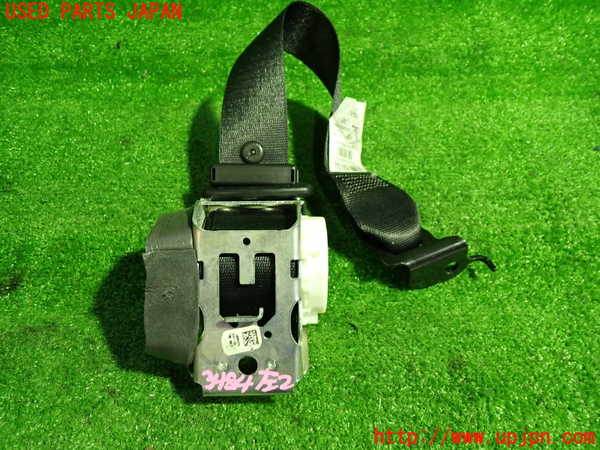 1UPJ-9234847185]BMW X3 F25(WX35)左2列目シートベルト 中古_3