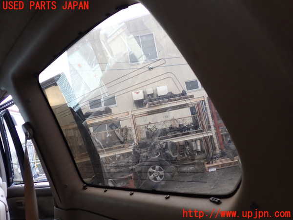1UPJ-9234851380]ランクル100系(HDJ101K)右クォーターガラス 中古_2