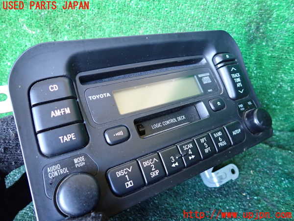 1UPJ-9234856495]ランクル100系(HDJ101K)CD&カセットプレイヤー 中古_2