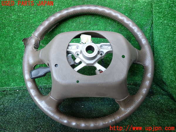 1UPJ-9234857855]ランクル100系(HDJ101K)ステアリングホイール ジャンク_4