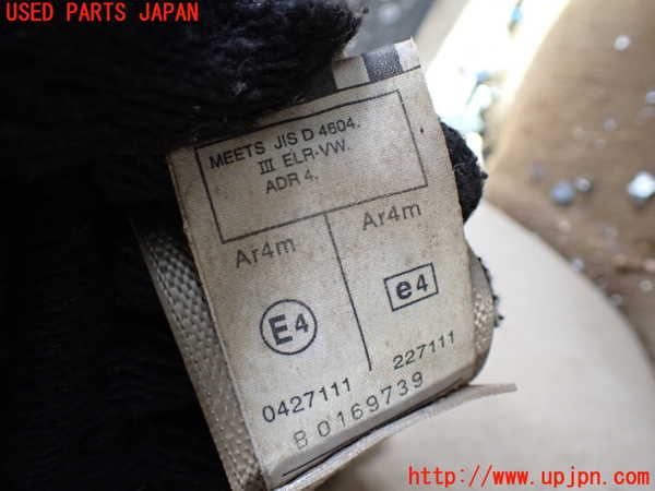 1UPJ-9234857185]ランクル100系(HDJ101K)左2列目シートベルト 中古_3