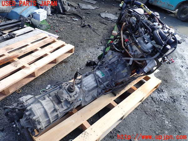 1UPJ-9234862003]ハイラックスサーフ(RZN185W)エンジン・ミッションセット(補機類・ECU付） 3RZ-FE 4FAT 中古_3