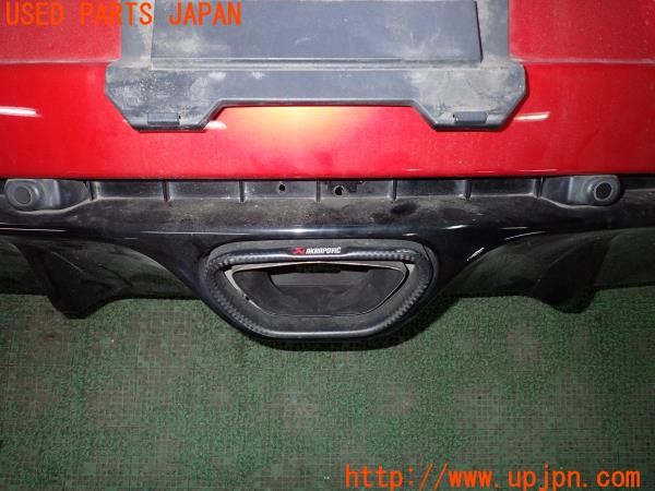 3UPJ=9234870058]ルノー メガーヌ ルノースポール 273トロフィー2(DZF4R1)純正 リアバンパー バックフォグ付き 中古_4