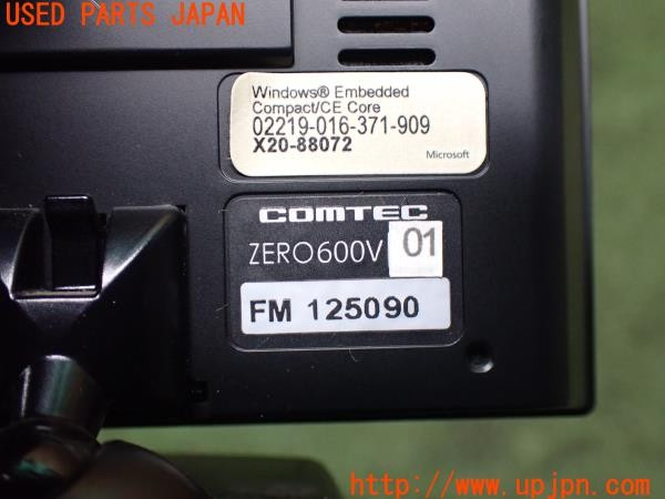 3UPJ=9234870575]ルノー メガーヌ ルノースポール 273トロフィー2(DZF4R1)COMTEC コムテック ZERO 600V レーダー探知機 中古_4