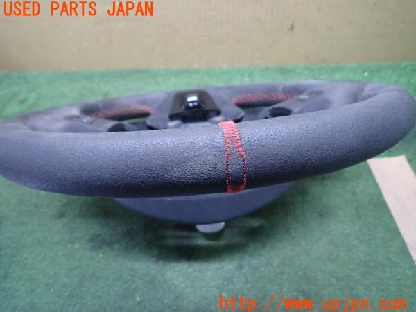 3UPJ=9234870617]ルノー メガーヌ ルノースポール 273トロフィー2(DZF4R1)純正 ステアリング アルカンターラ 中古_3