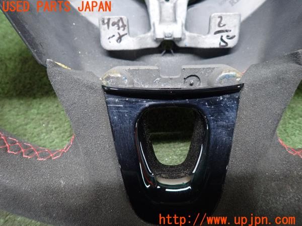 3UPJ=9234870617]ルノー メガーヌ ルノースポール 273トロフィー2(DZF4R1)純正 ステアリング アルカンターラ 中古_5