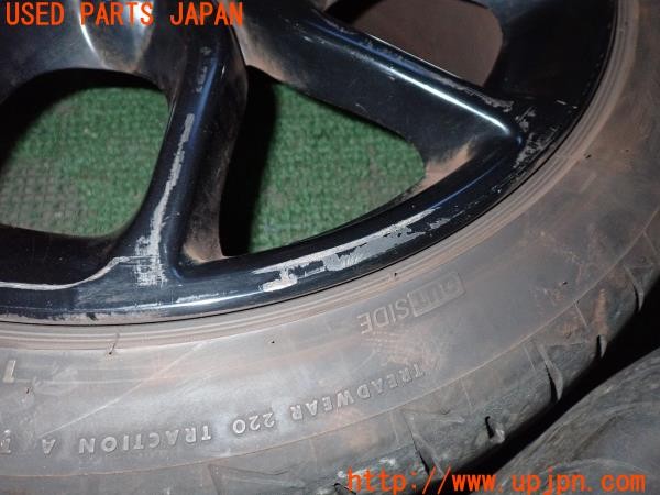 3UPJ=9234870906]ルノー メガーヌ ルノースポール 273トロフィー2(DZF4R1)純正 タイヤホイール 18×8.25J +65 PCD114.3 5穴 4本 中古_3