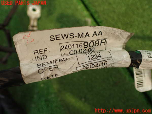 2UPJ-9234872200]ルノー・メガーヌ R.S.(ルノー・スポール)(DZF4R1)エンジンハーネス (ジャンク品) 中古_5