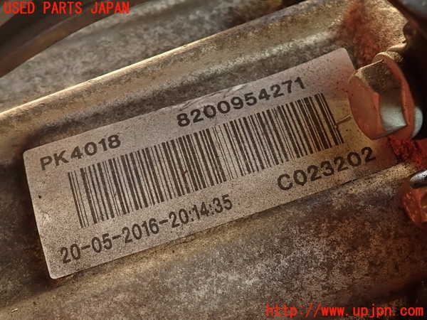 2UPJ-9234873200]ルノー・メガーヌ R.S.(ルノー・スポール)(DZF4R1)ミッション MT F4R 中古_4