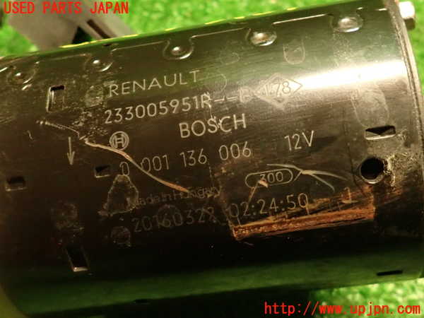 2UPJ-9234876010]ルノー・メガーヌ R.S.(ルノー・スポール)(DZF4R1)セルモーター 中古_3
