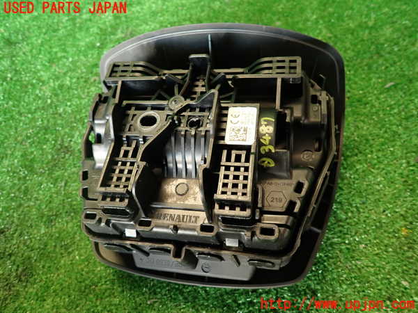2UPJ-9234877865]ルノー・メガーヌ R.S.(ルノー・スポール)(DZF4R1)運転席側エアバッグカバー 中古_3