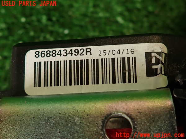 2UPJ-9234877075]ルノー・メガーヌ R.S.(ルノー・スポール)(DZF4R1)助手席シートベルト 中古_5