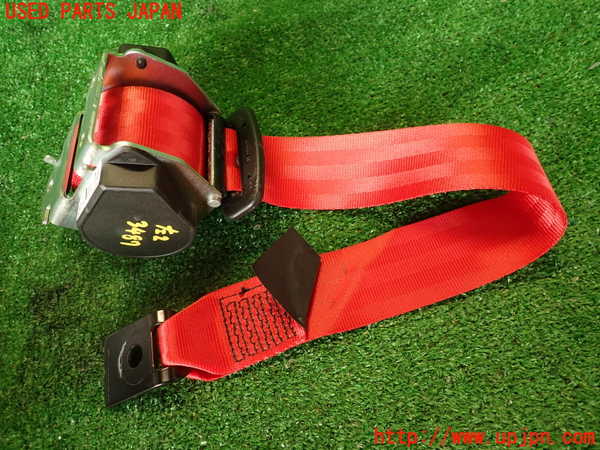 2UPJ-9234877185]ルノー・メガーヌ R.S.(ルノー・スポール)(DZF4R1)左2列目シートベルト 中古_2