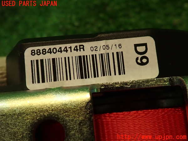 2UPJ-9234877185]ルノー・メガーヌ R.S.(ルノー・スポール)(DZF4R1)左2列目シートベルト 中古_5