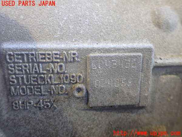 2UPJ-9234883010]BMW X3(WX20)ミッション AT N20B20A 4WD (ジャンク品) 中古 (F25)_3