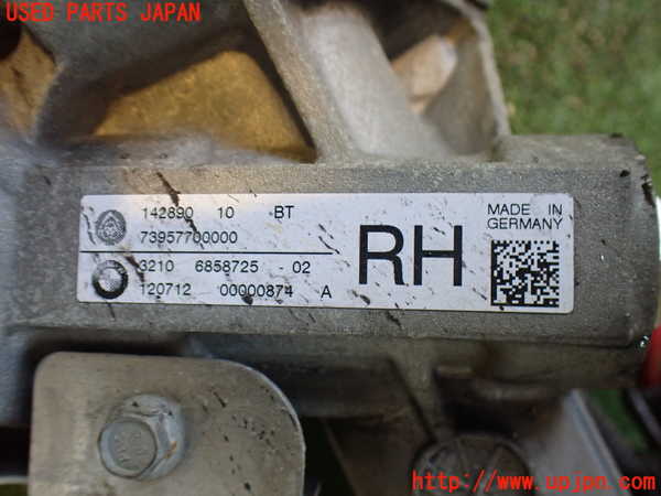 2UPJ-9234884235]BMW X3(WX20)パワステギアボックス 中古 (F25)_5