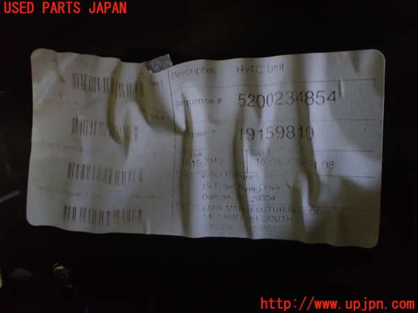 2UPJ-9234886081]BMW X3(WX20)エバポレーター1 中古 (F25)_3