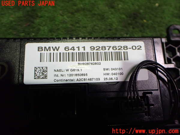 2UPJ-9234886066]BMW X3(WX20)エアコンスイッチ1 中古 (F25)_3