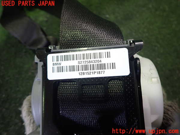 2UPJ-9234887045]BMW X3(WX20)運転席シートベルト 中古 (F25)_2