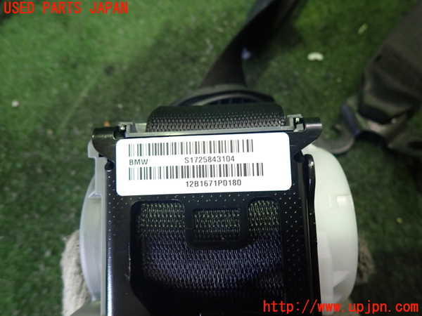 2UPJ-9234887075]BMW X3(WX20)助手席シートベルト 中古 (F25)_2