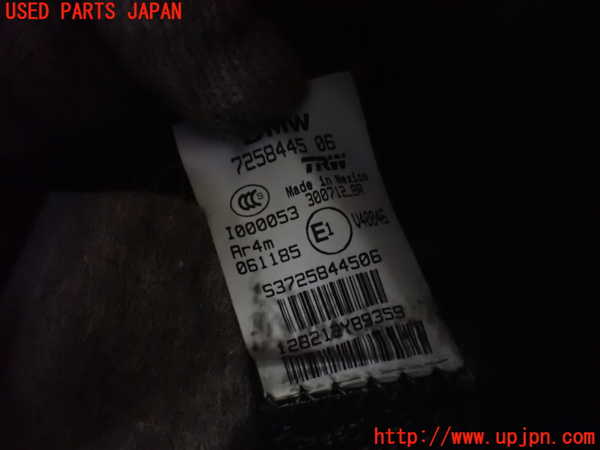 2UPJ-9234887185]BMW X3(WX20)左2列目シートベルト 中古 (F25)_2