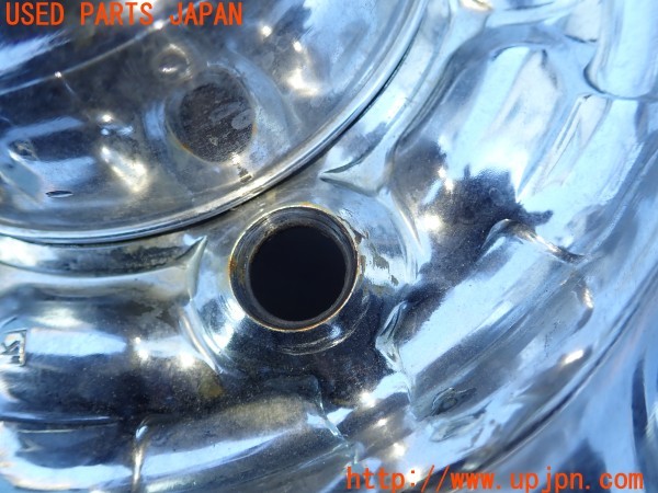 3UPJ=9234890916]ハイラックスサーフ(KZN130W)純正? タイヤホイール 17×7JJ +14? PCD139.7 6穴 4本 中古_3