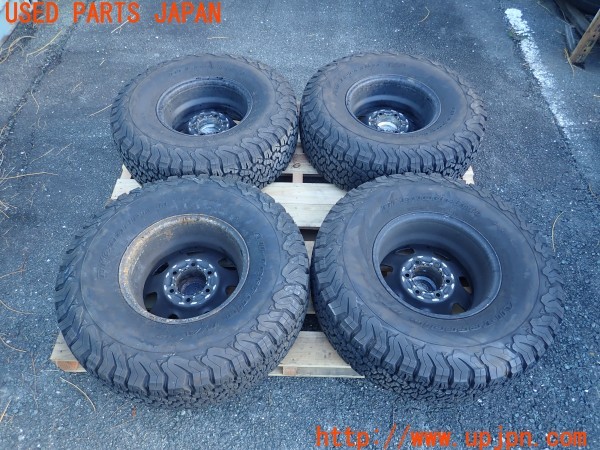 3UPJ=9234890916]ハイラックスサーフ(KZN130W)純正? タイヤホイール 17×7JJ +14? PCD139.7 6穴 4本 中古_4