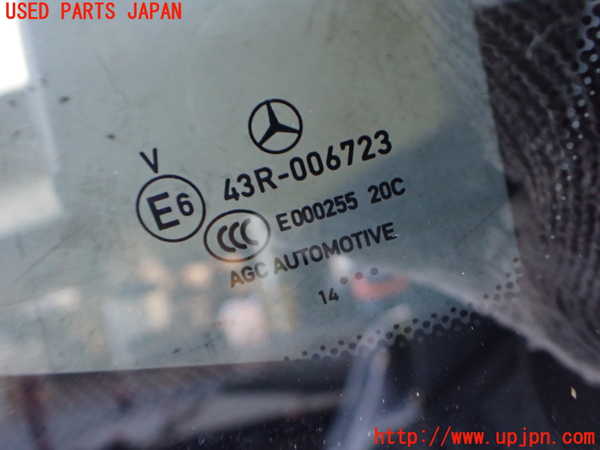 2UPJ-9234901380]ベンツ C180 ステーションワゴン(205240C)(205)右クォーターガラス (AGC 43R-006723) 中古_2