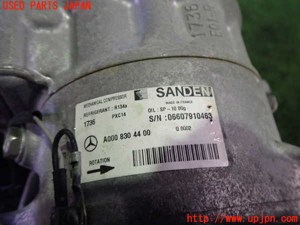 2UPJ-9234906025]ベンツ C180 ステーションワゴン(205240C)(205)エアコンコンプレッサー 中古_3