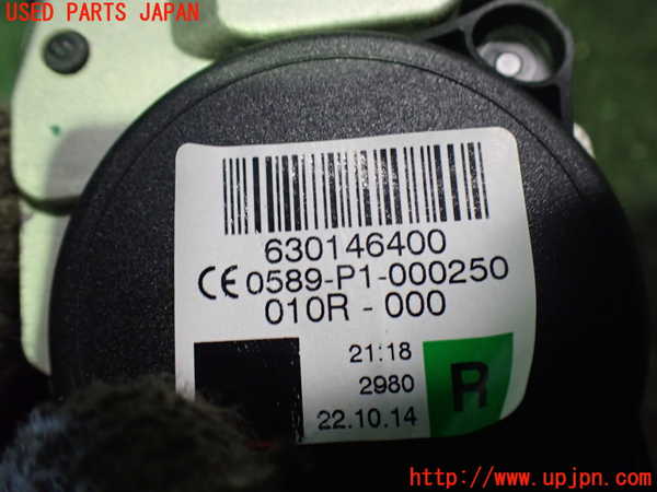 2UPJ-9234907045]ベンツ C180 ステーションワゴン(205240C)(205)運転席シートベルト 中古_2