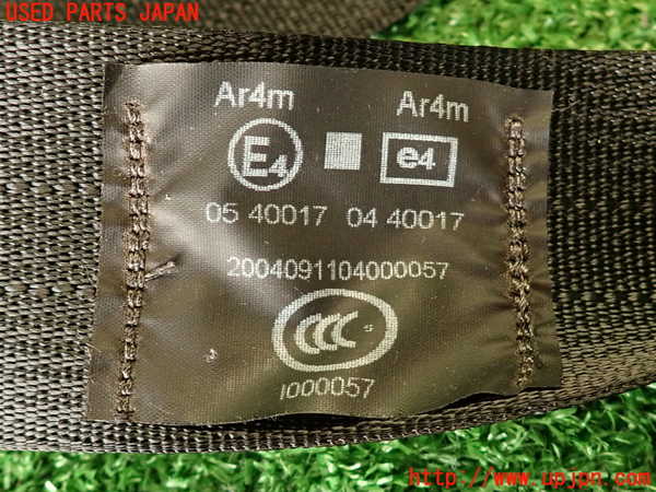 2UPJ-9234917155]ジープ・グランドチェロキー(WK36)右2列目シートベルト 中古_4