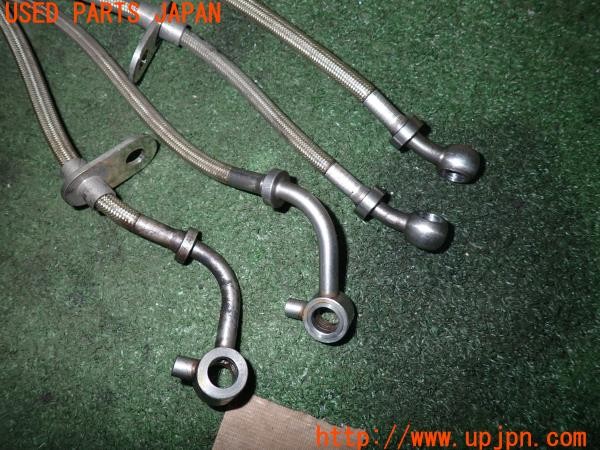 3UPJ=9234920317]シビック タイプR(EP3)前期 APP ブレーキホース ライン ブレーキライン メッシュ 中古_3