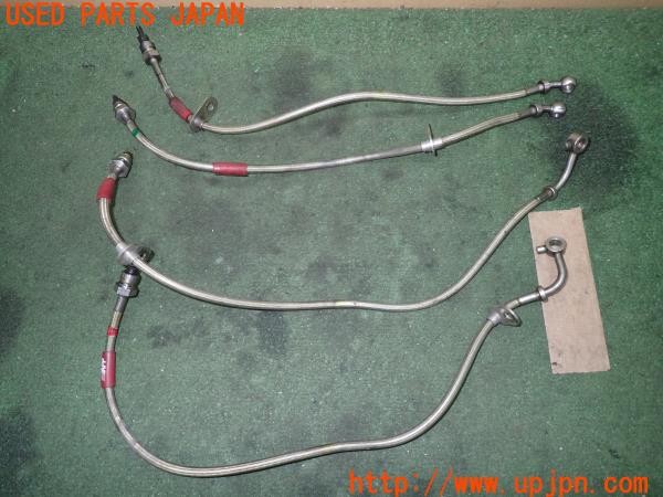 3UPJ=9234920317]シビック タイプR(EP3)前期 APP ブレーキホース ライン ブレーキライン メッシュ 中古_4